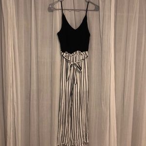 Multi-media jumpsuit